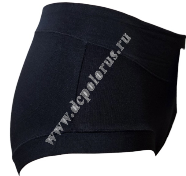 26408 Трусы-шорты черные MLXL